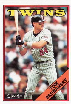 1988 O-Pee-Chee Baseball Cards 375     Tom Brunansky